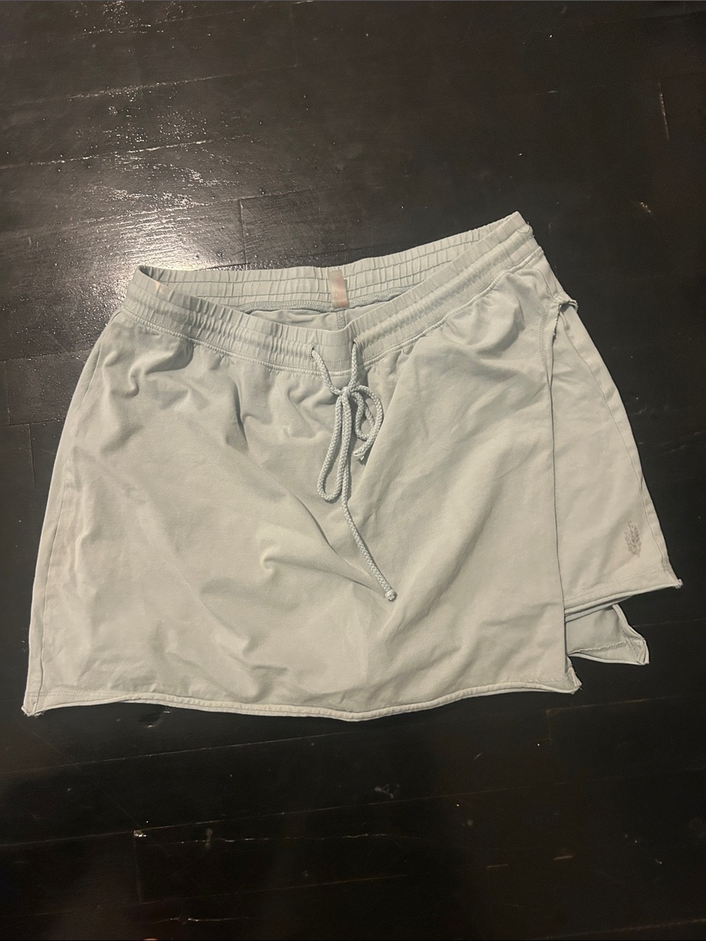 FP Movement by Free People Light Blue Drawstring Skort